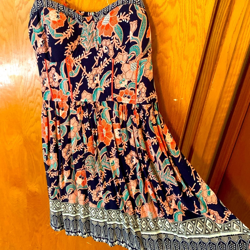 Boho printed dress